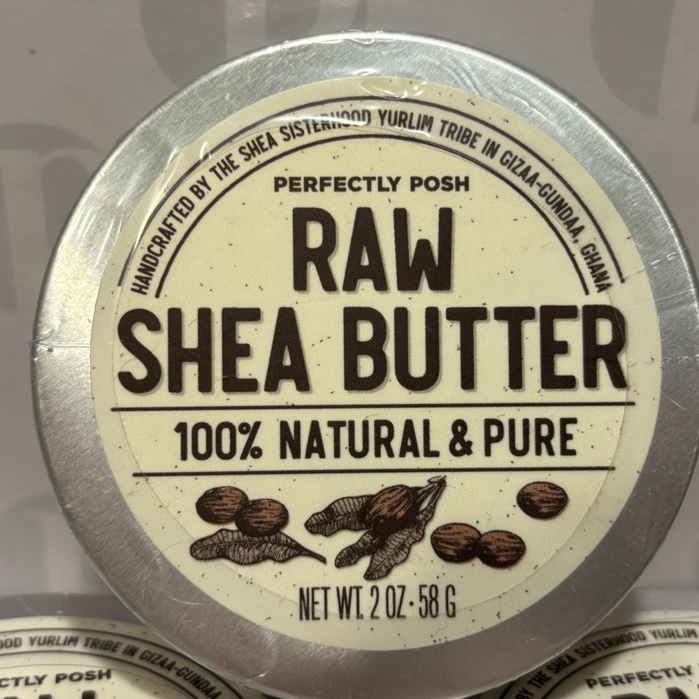 Perfectly Posh 100% Pure Raw Shea Butter Shea Sisterhood Tin